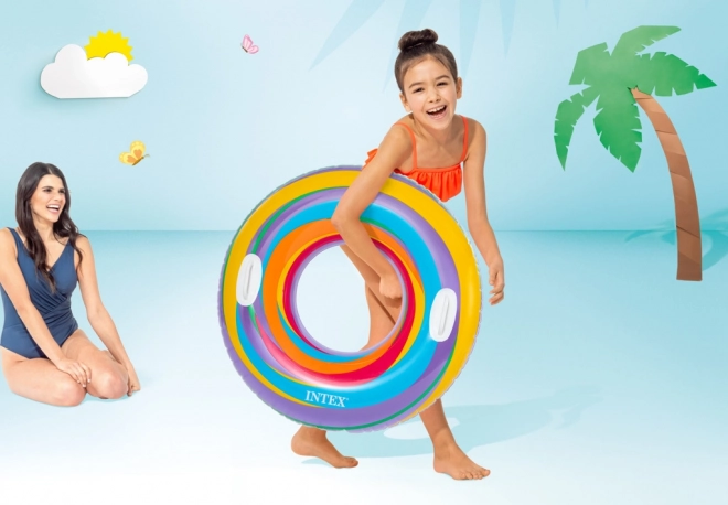 Inflatable Pool Ring Stargaze