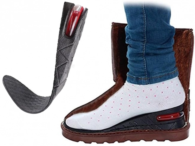 Adjustable Shoe Inserts for Height Increase