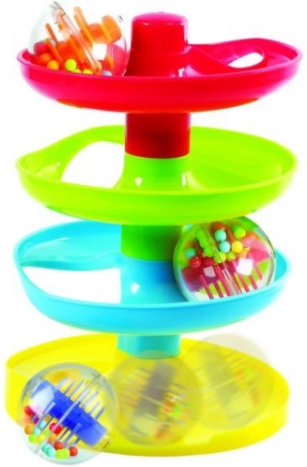 Scivolo a spirale per palline
