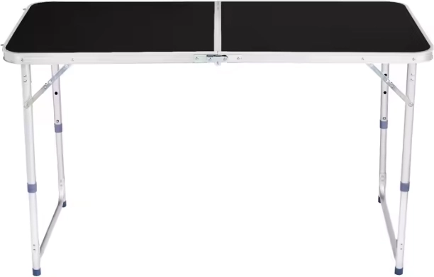 Faltbarer Campingtisch mit verstellbarer Höhe 120x60 cm