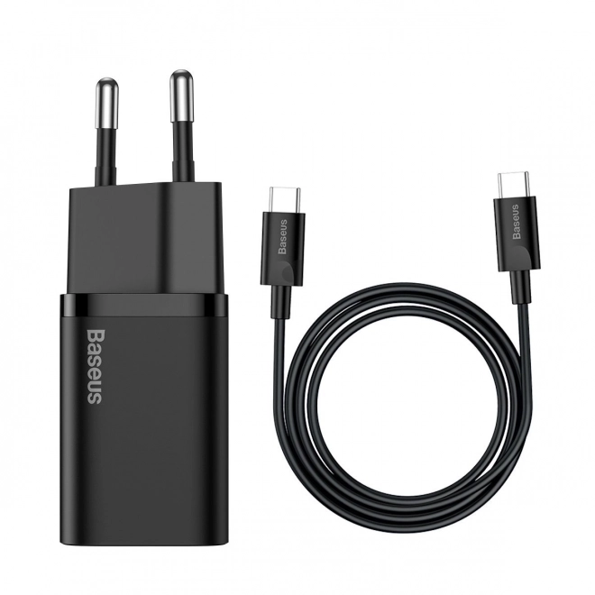 Caricatore rapido Baseus Super Si 1C con cavo USB-C 25W