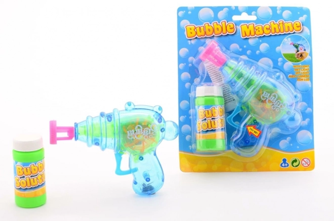 Light-Up Bubble Gun with Bubbles