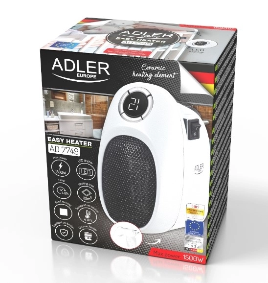 Compact Ceramic Electric Heater