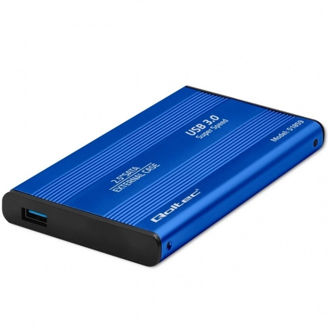 External Case for HDD/SSD 2.5" SATA3 USB 3.0 Blue