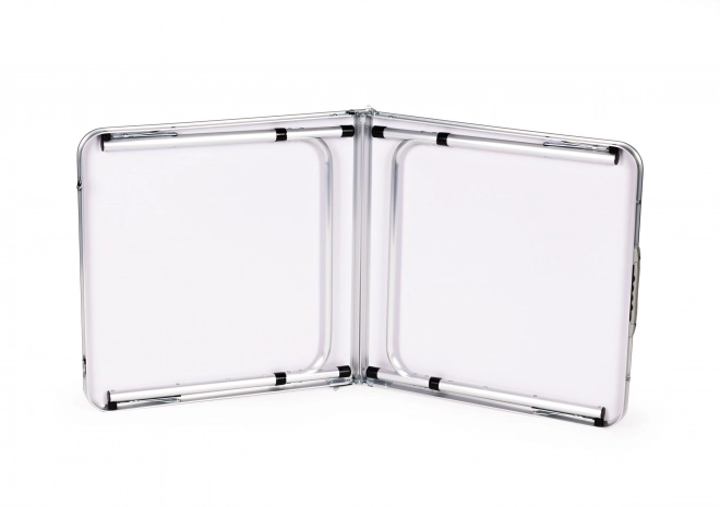 Tavolo da campeggio pieghevole bianco piano 120 x 60 cm