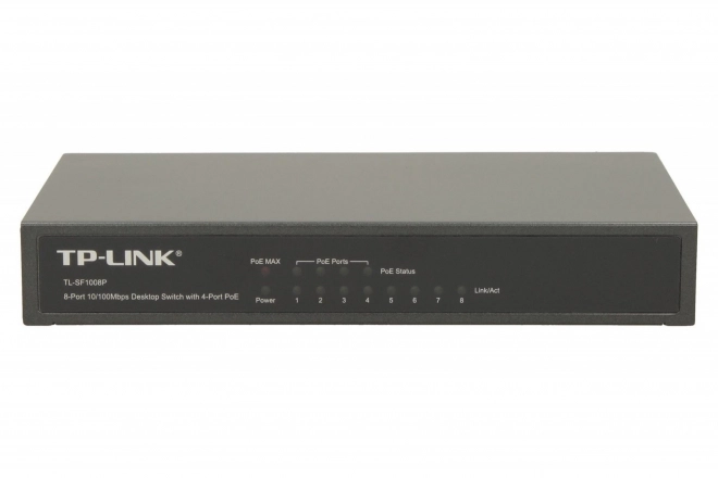 PoE Switch 8 portov 10/100M Stolový