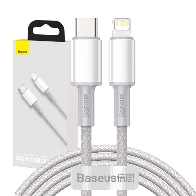 USB-C to Lightning Cable Baseus with High Density Braiding, 20W, PD, 2m