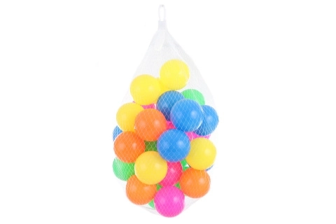 Balletjes 6 cm in netje 30 stuks