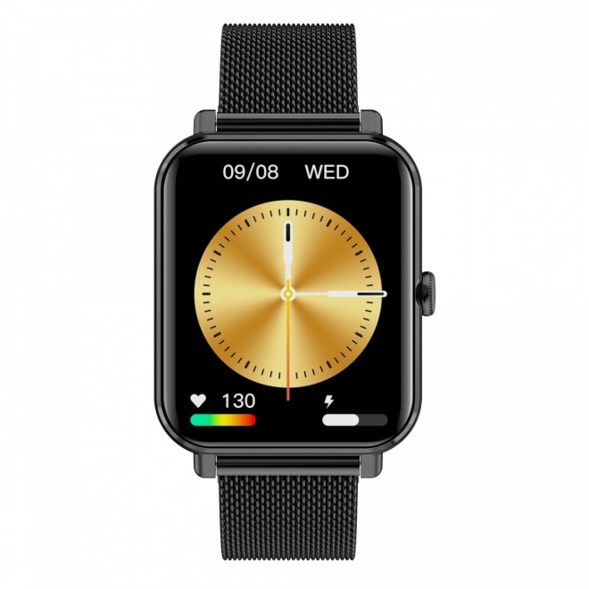 Smartwatch Garett Classic Black Stainless Steel