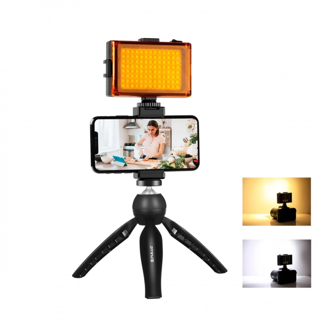 Puluz Live Streaming Kit with Tripod Holder and LED Lamp