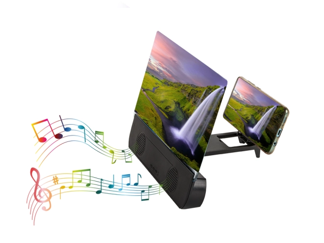 Built-in Bluetooth speaker