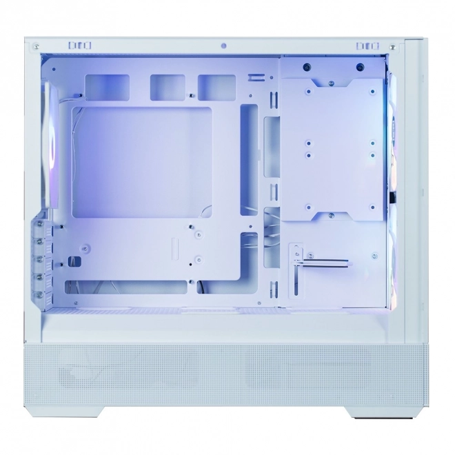 White P30 Air mATX Mini Tower Case with ARGB Fans