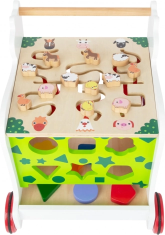 Gioco a incastri, labirinto e cubi per imparare giocando