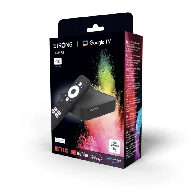 Ultra HD 4K Media Streamer with Google TV