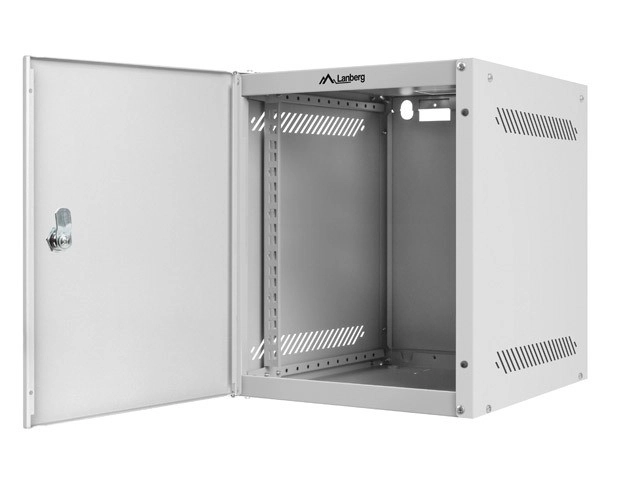 Armadio pensile Lanberg 10U grigio