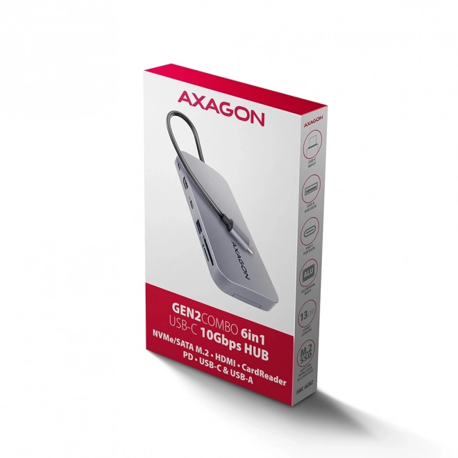6-in-1 USB-C Docking Station
