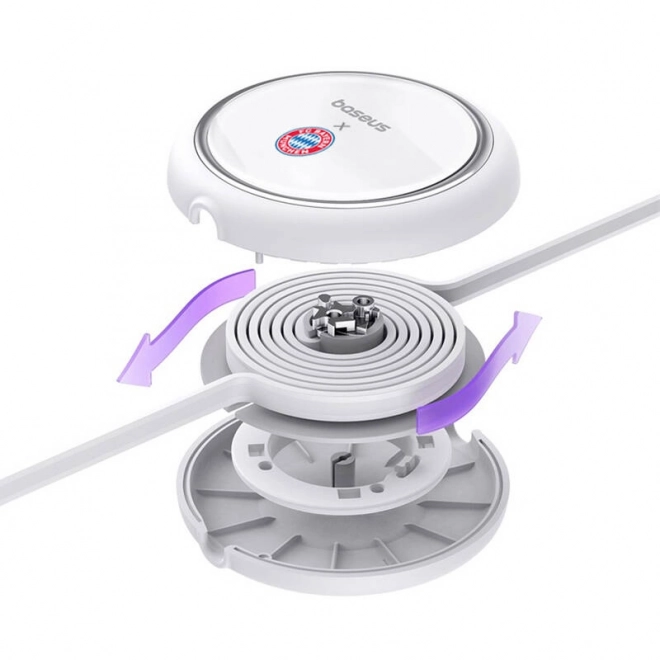 Baseus Bayern Edition White USB-C to USB-C 100W Charging Cable
