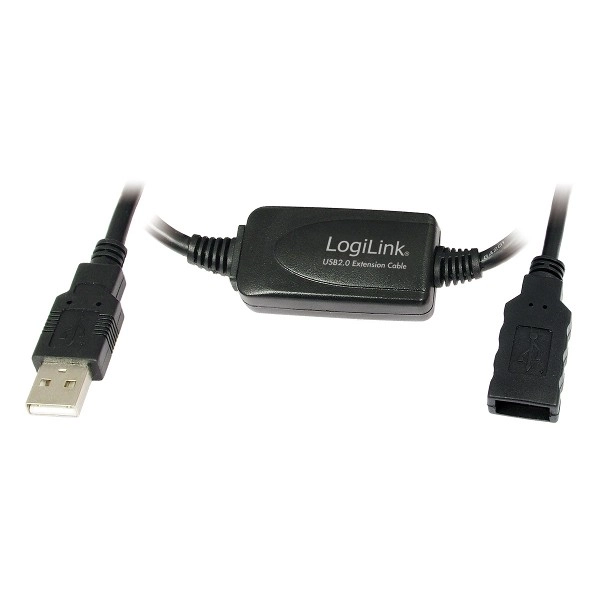 USB 2.0 Cable with Signal Booster 10m