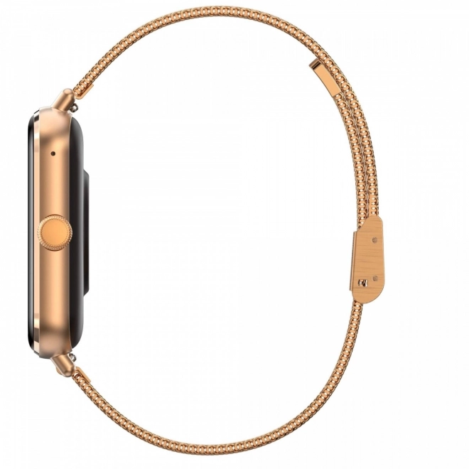Smartwatch Garett GRC Classic Gold Stainless Steel