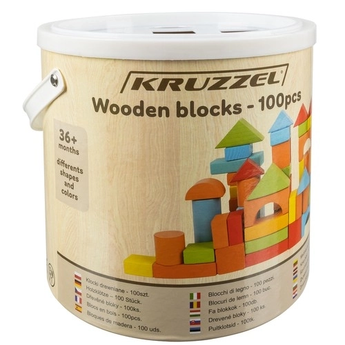 Kruzzel træklodser 100 stk