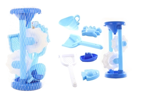 Blue Sand and Water Mill with Molds