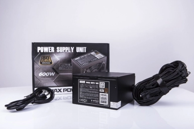 600W ATX Power Supply 80+ Bronze