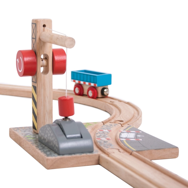 Interactive crane with magnet