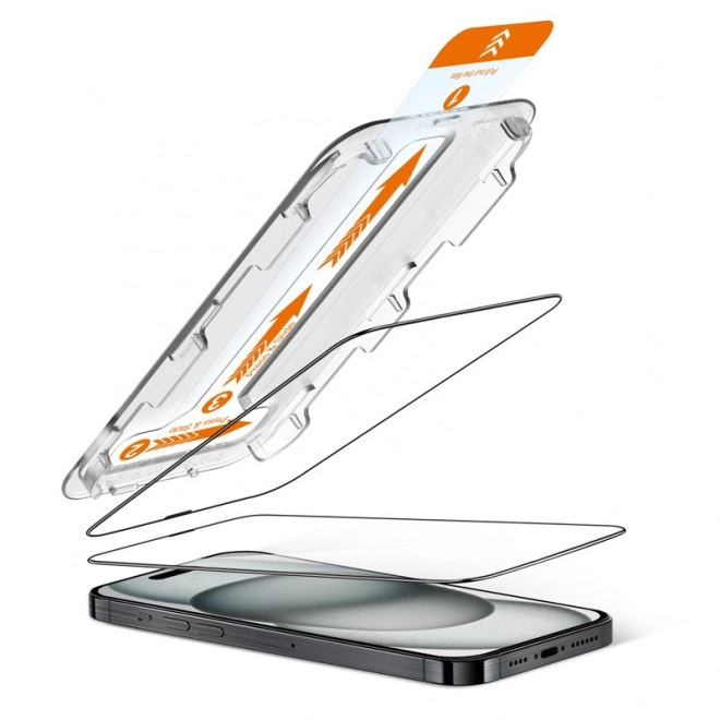 Tempered Glass Screen Protector for iPhone 16 Plus/iPhone 15 Plus