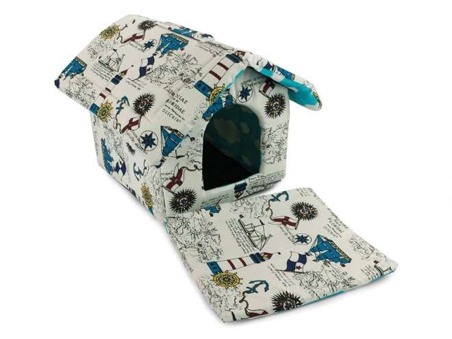 Dog and Cat House with Enclosure