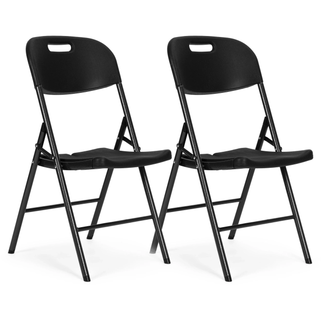 Set of 2 ModernHome Folding Catering Chairs