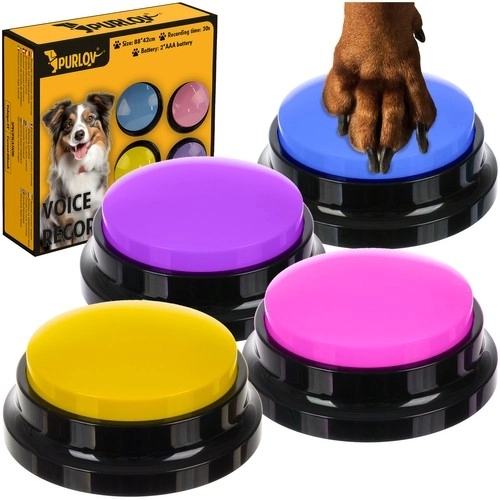 Purlov Talking Dog Training Buttons