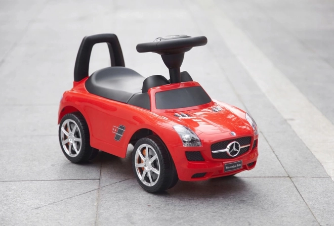 Red Mercedes Benz Ride-On Car for Children