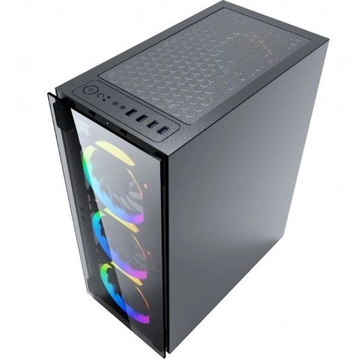 Midi tower case Fornax RGB