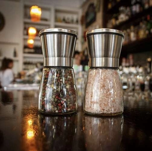 Manual Spice Grinder Set