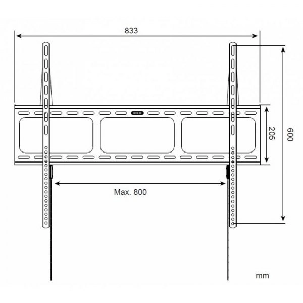 Wall Mount Slim for Led/Lcd Tv 42-80 Inch