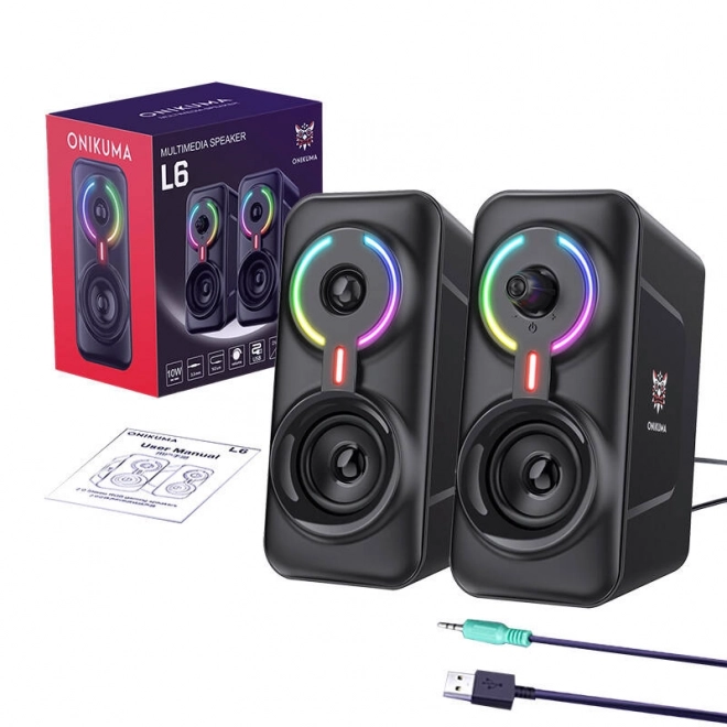 Multimedia Gaming Speaker ONIKUMA L6 with Bluetooth 5.0