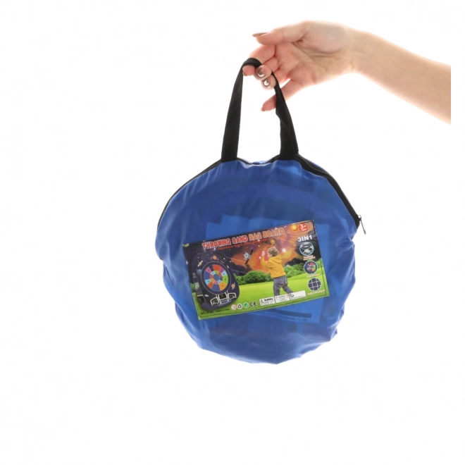 Throwing Game with Velcro Balls and Bags Set