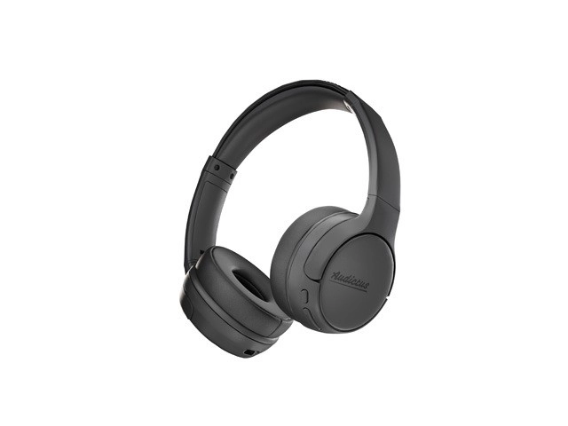 Wireless Over-Ear Headphones with Microphone Black