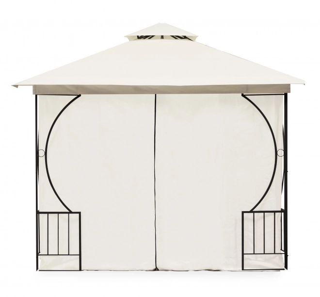 Garden Pavilion Tent 2-in-1 Wall Mosquito Net 3x3