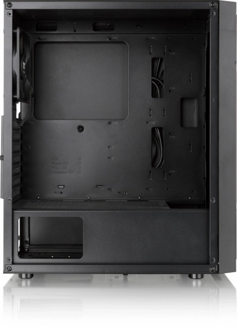 Versa XM1 Black Tempered Glass PC Case with Fan