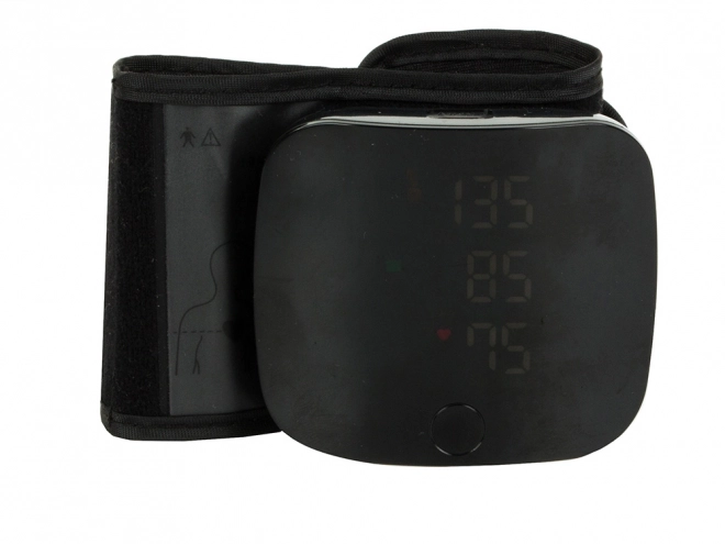 Wrist Blood Pressure Monitor with USB and LCD