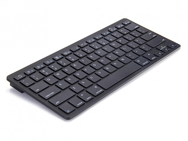 Tastiera senza fili Bluetooth per pc ipad mac piccolo profilo sottile basso – Nero