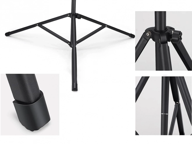 Music Stand with Adjustable Folding Structure 130 cm