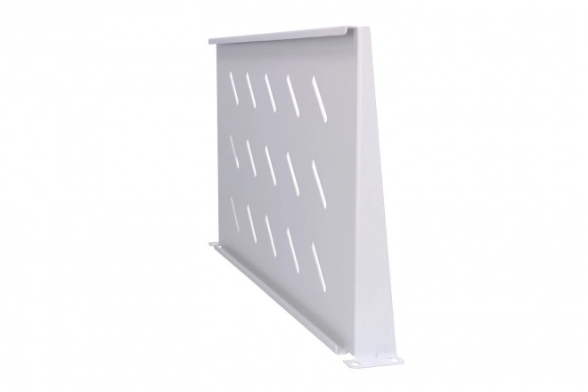 Piastra rack 1U per armadi sospesi grigia 25 cm