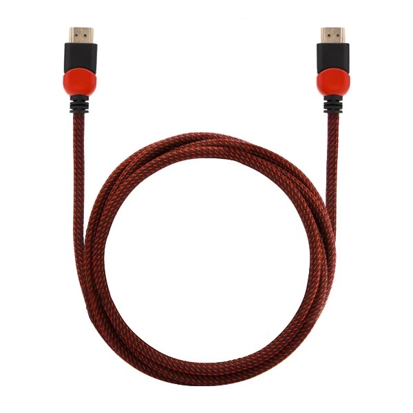 Cavo HDMI 2.0 rosso-nero 3 m
