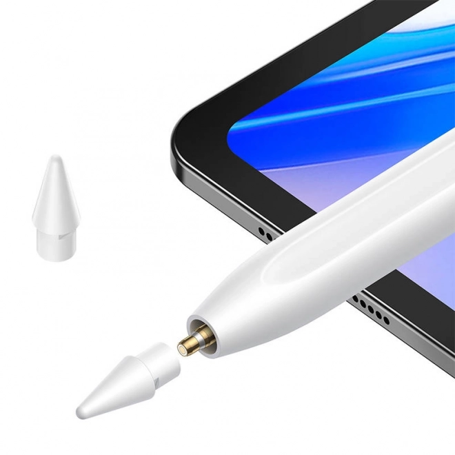 Stylus bianco Baseus con LED per scrittura fluida