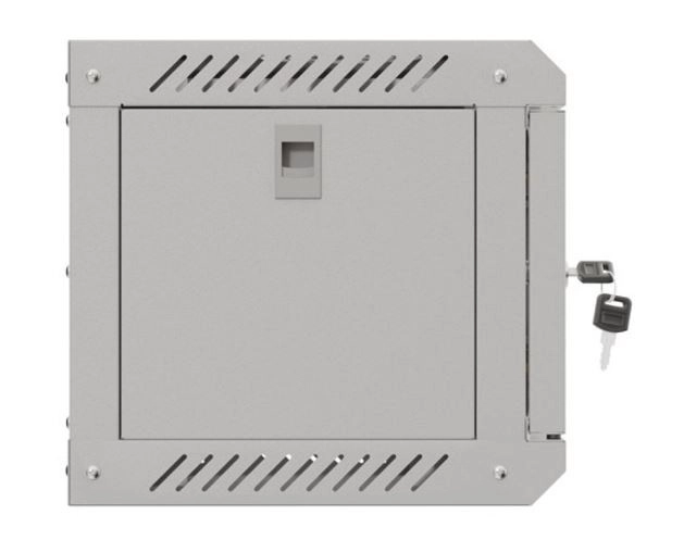 Armadio a rack a parete 10 pollici 4U 300x300 grigio
