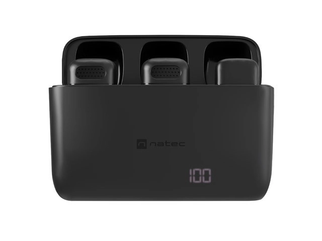 Natec Hopper Wireless USB-C Lavalier Microphone Set