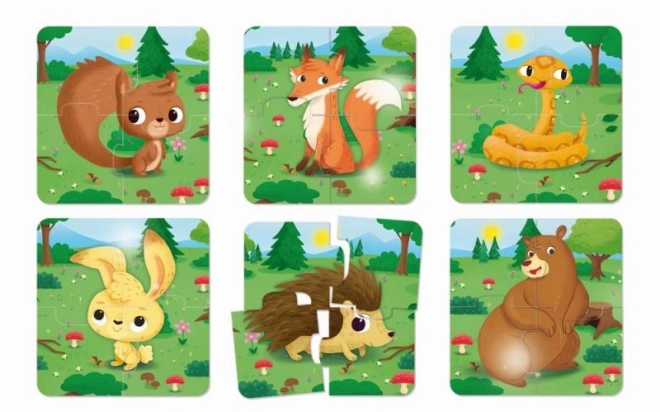 Forest Friends Baby Puzzle