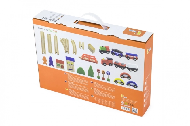 Wooden Train Set